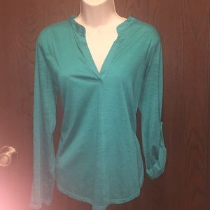 Teal casual shirt